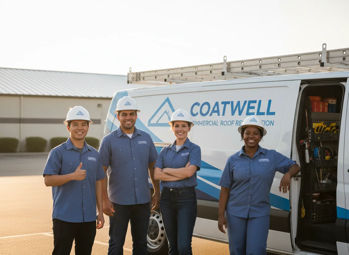 Commercial roof coating company in Burr, NE
